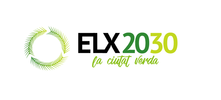 Les palmeres il·licitanes i l'economia circular en el logo d'ELX2030